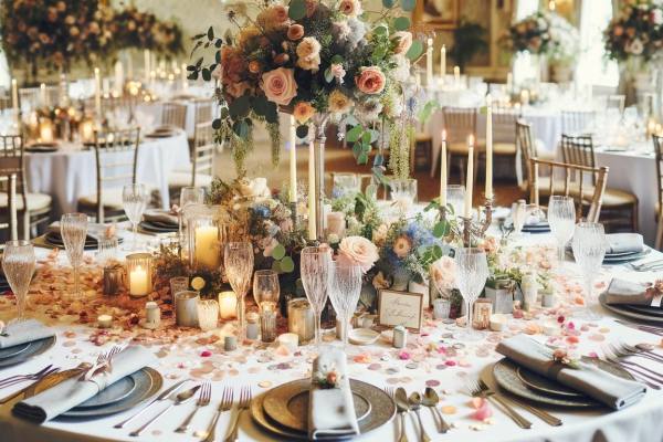 Comment Décorer Vos Tables de Mariage