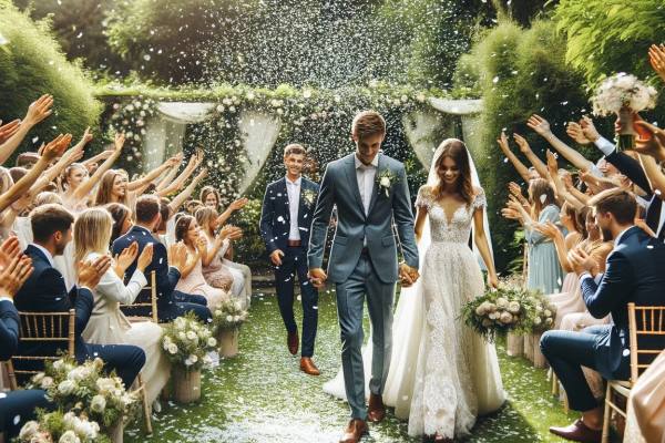 Devriez-vous Avoir des Confettis à Votre Mariage?