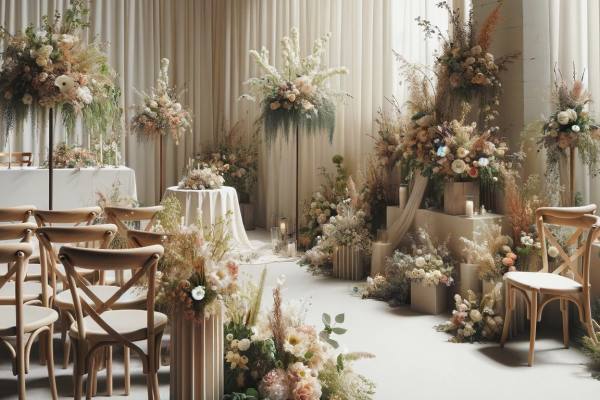 Devriez-vous Avoir des Fleurs de Mariage Réelles ou Artificielles?