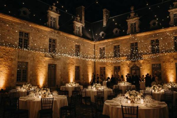 10 idées d'éclairage pour votre réception de mariage