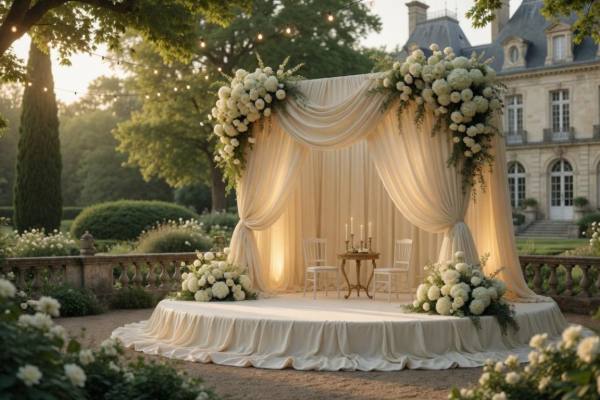 Location scène mariage : guide complet pour votre cérémonie