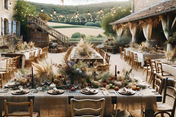 À Quoi Ressemble un Mariage de Style Rustique en France?