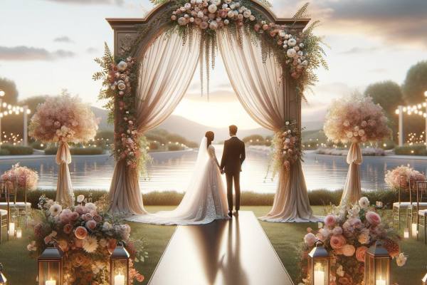Qu'est-ce qu'un arrière-plan de mariage?