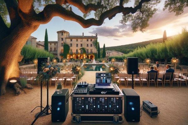 Fête24 Provides Extensive Event Production Services to Wedding in Castillon-Du-Gard