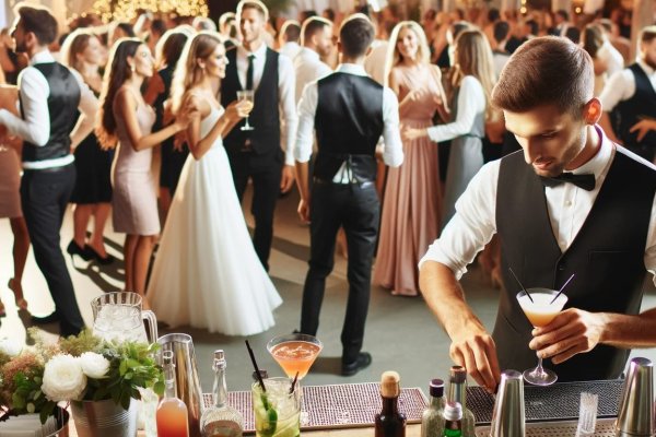 How Many Bartenders Do I Need at My Wedding Reception?