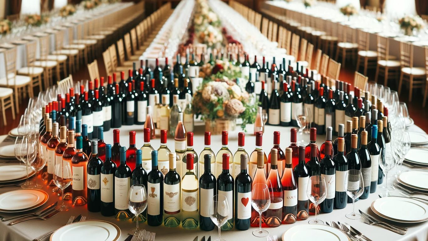 How Much Wine Do I Need for My Wedding? | Event Services Article | Fête24