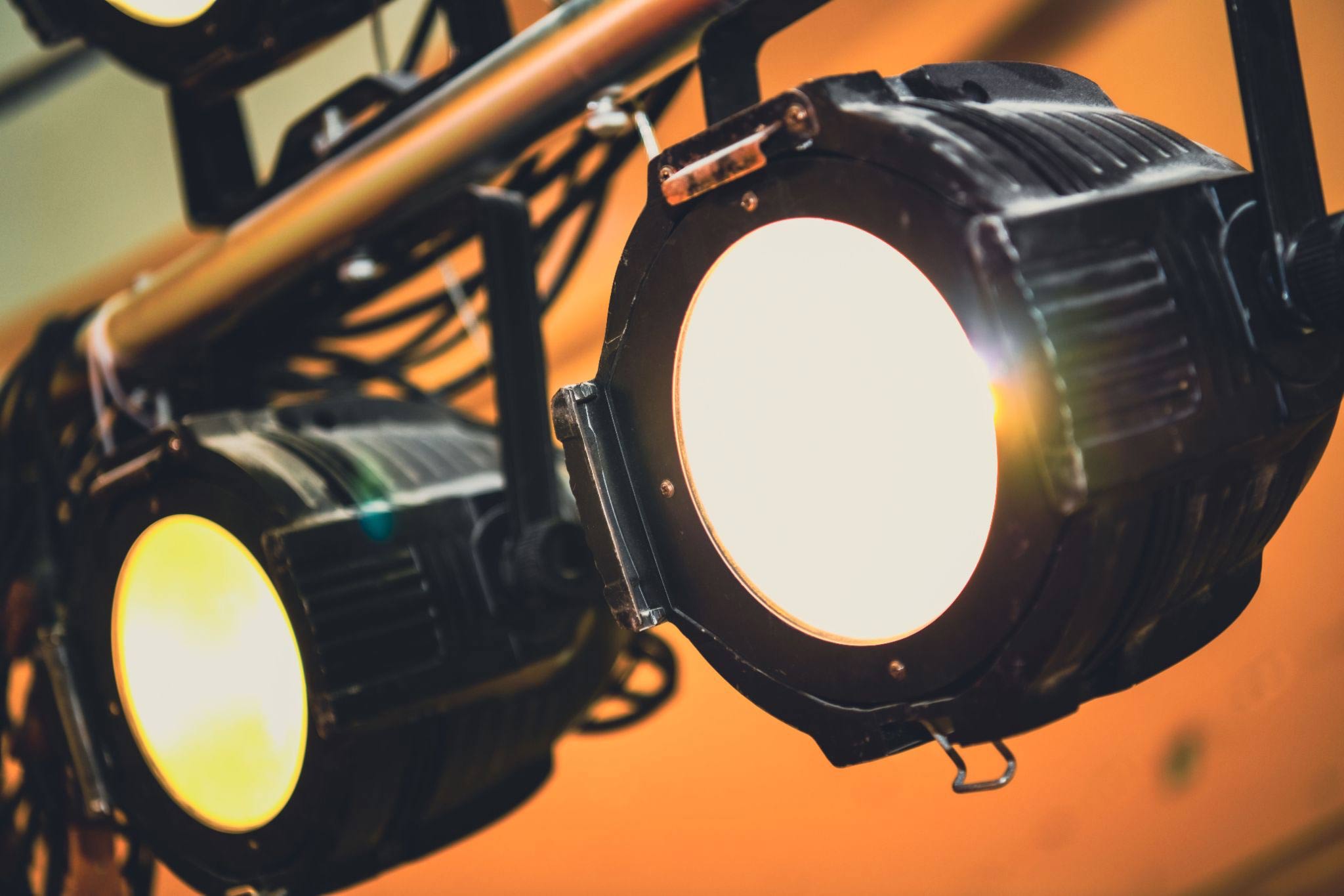 special effects lighting for a product launch event