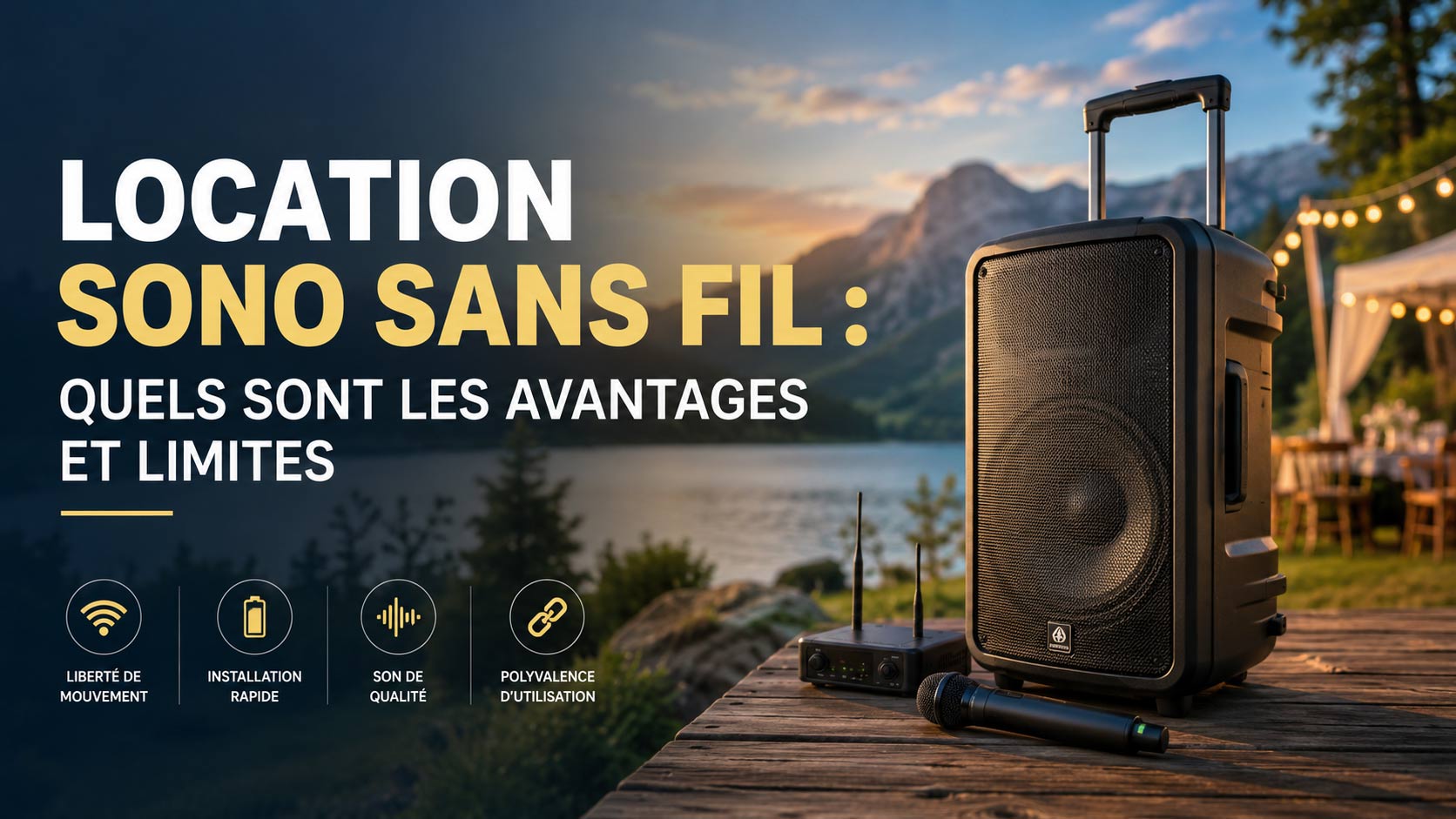Wireless Sound System Hire: What Are the Advantages and Limitations?