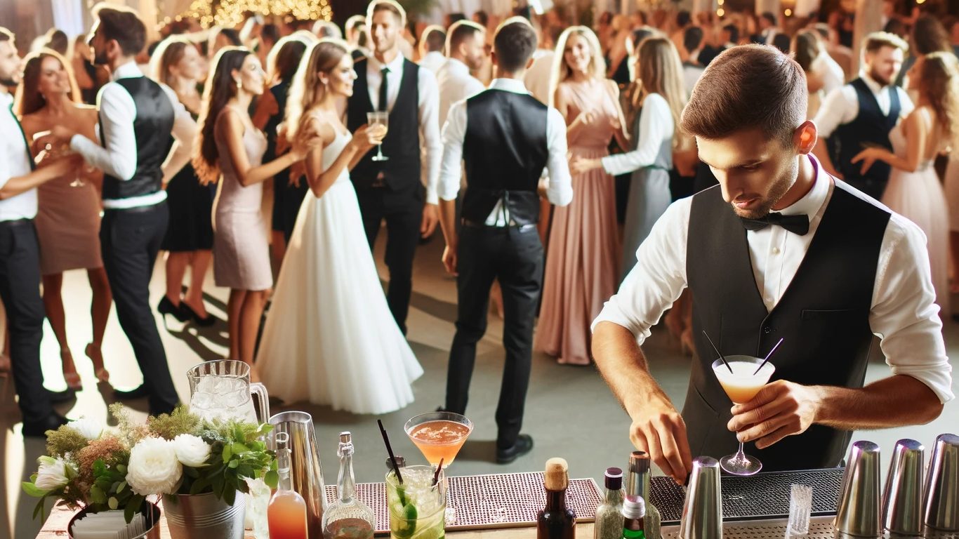 How Many Bartenders Do I Need at My Wedding Reception? | Event Services ...